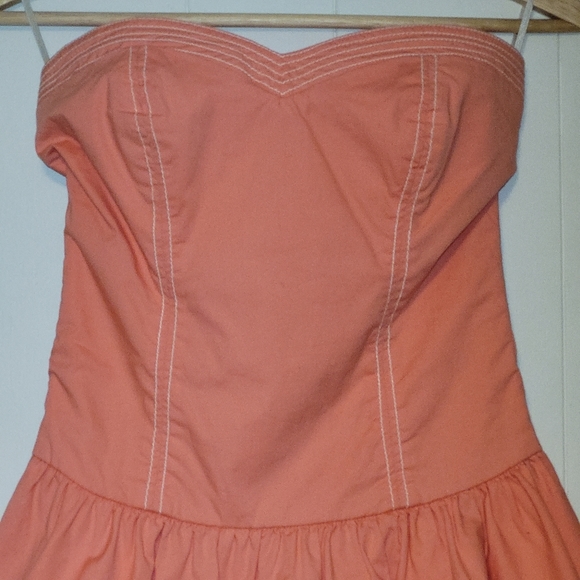 Pink Strapless Cocktail Dress - Picture 3 of 4